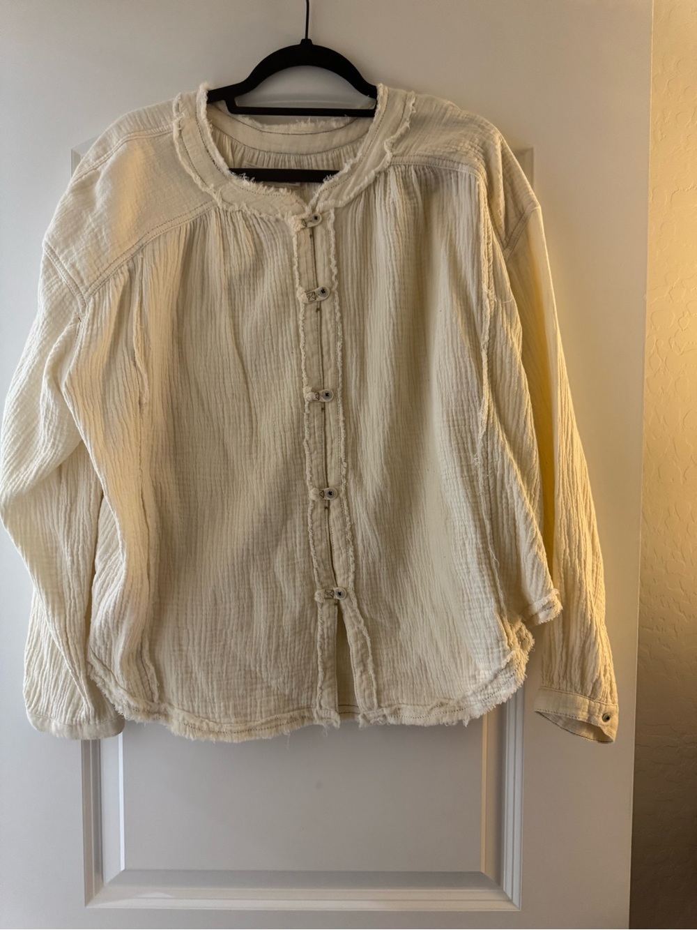 EUC We The Free boho top. Runs big